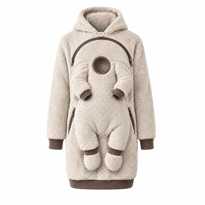 Hands-Free Cuddle Hoodie for Moms